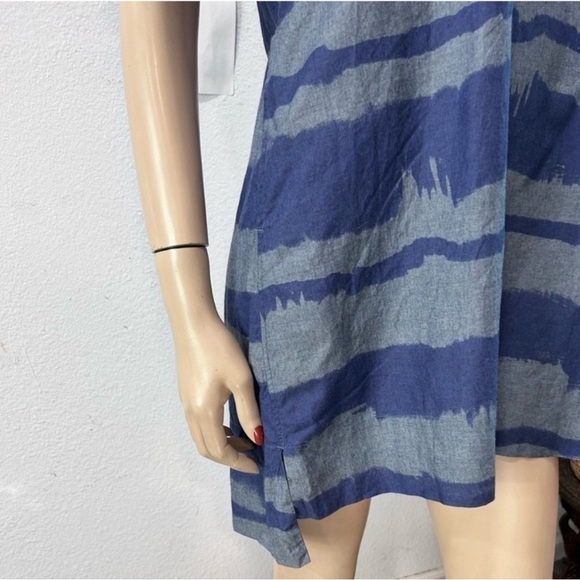 Ann Mashburn Blue and Gray Dress - Picture 4 of 12